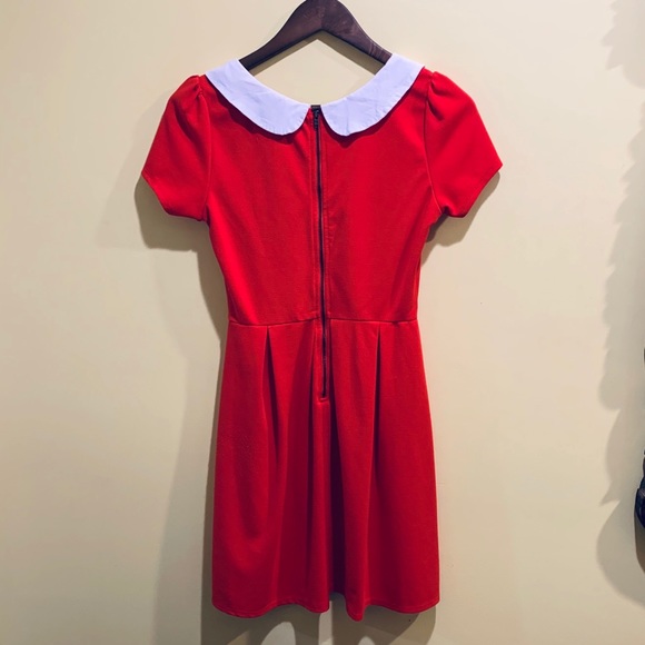 Triple Peter Pan Collar Dress - Picture 6 of 8